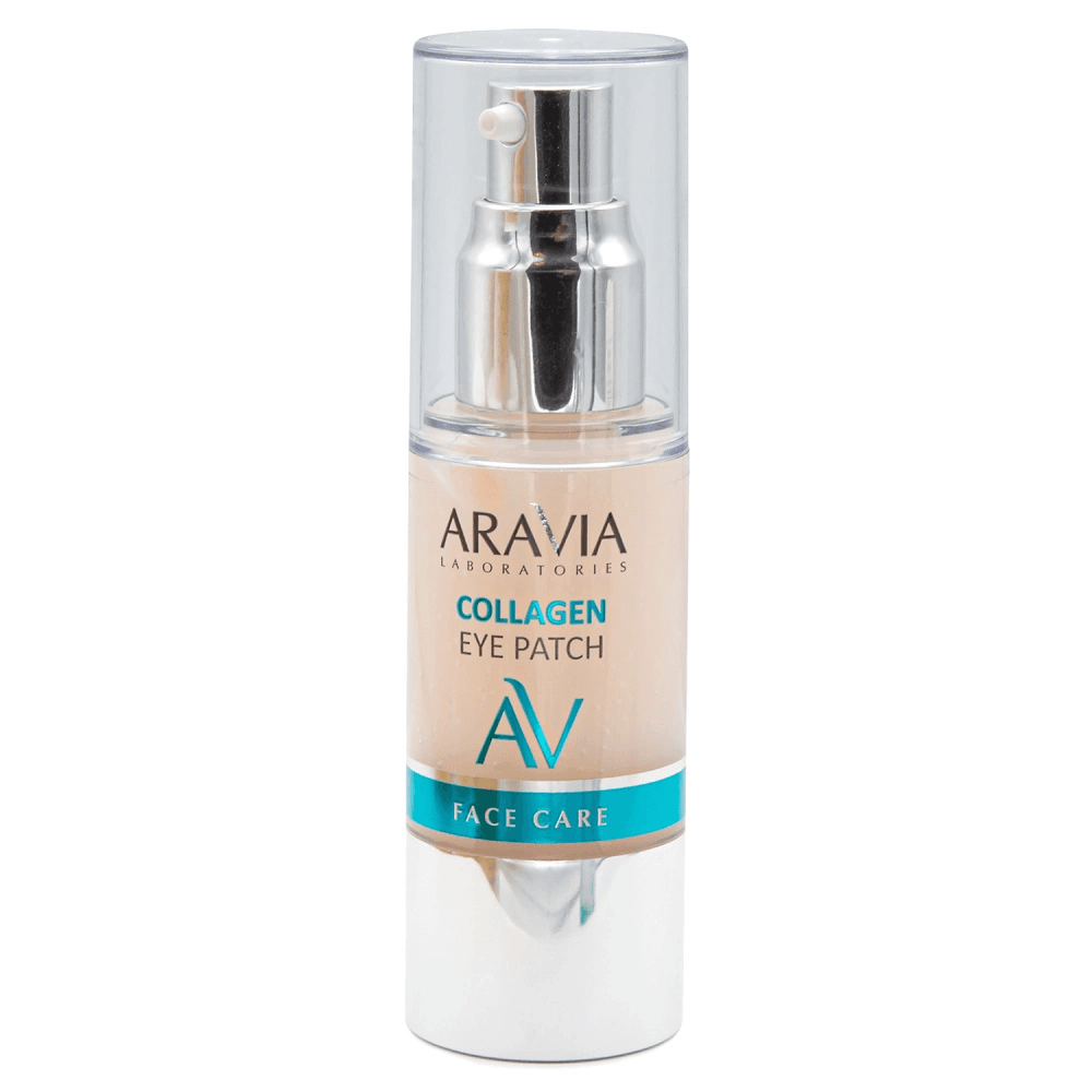 Жидкие коллагеновые патчи Peptide Eye Patch Aravia