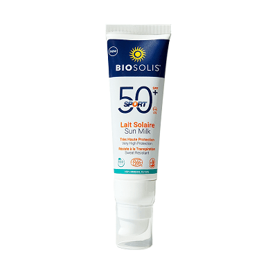 Молочко солнцезащитное для лица и тела SPF50+ Sport Biosolis