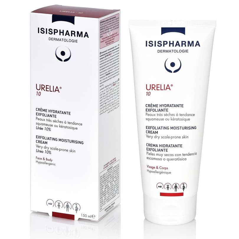 Крем для тела увлажняющий отшелушивающий URELIA® 10 IsisPharma
