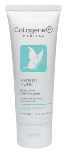 Крем-скраб для лица Expert Pure Scrub Cream Medical Collagene 3D