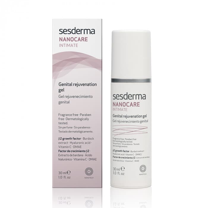 Гель освежающий для интимных участков тела Nanocare Intimate Genital Rejuvenation Gel Sesderma