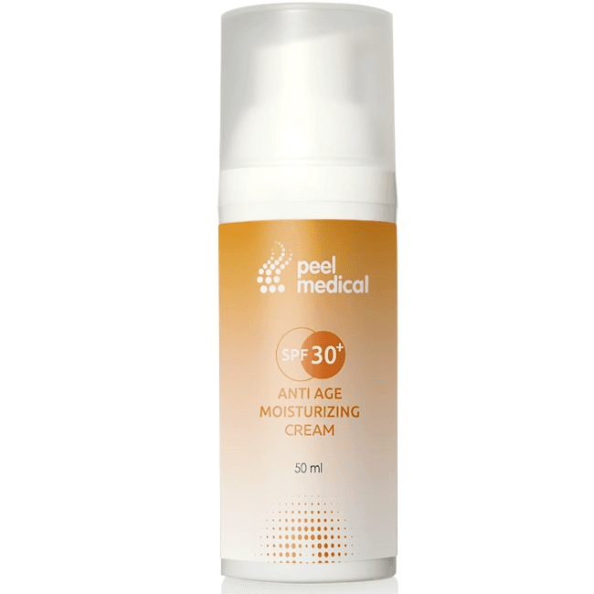 Антивозрастной увлажняющий солнцезащитный крем SPF 30+ Peel Medical