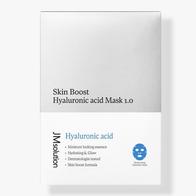 Тканевая маска для лица увлажняющая с гиалуроновой кислотой SKIN BOOST HYALURONIC ACID MASK 1.0