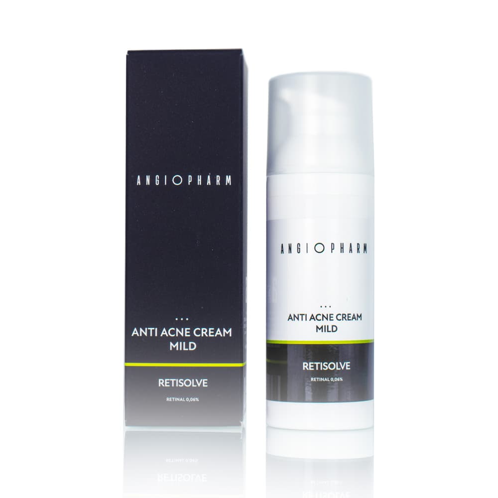 Крем для проблемной кожи с ретиналем Anti Acne Cream Mild Retisolve Ангиофарм