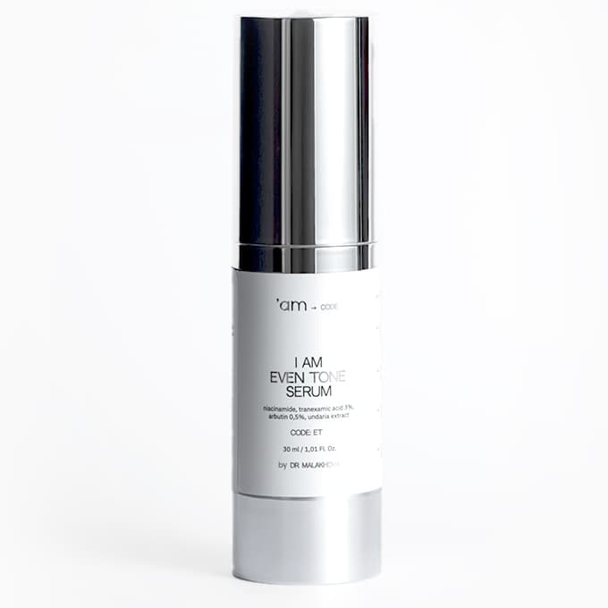 Депигментирующая сыворотка с эффектом сияния I AM EVEN TONE SERUM 'АМ СОDE by Dr. Malakhova