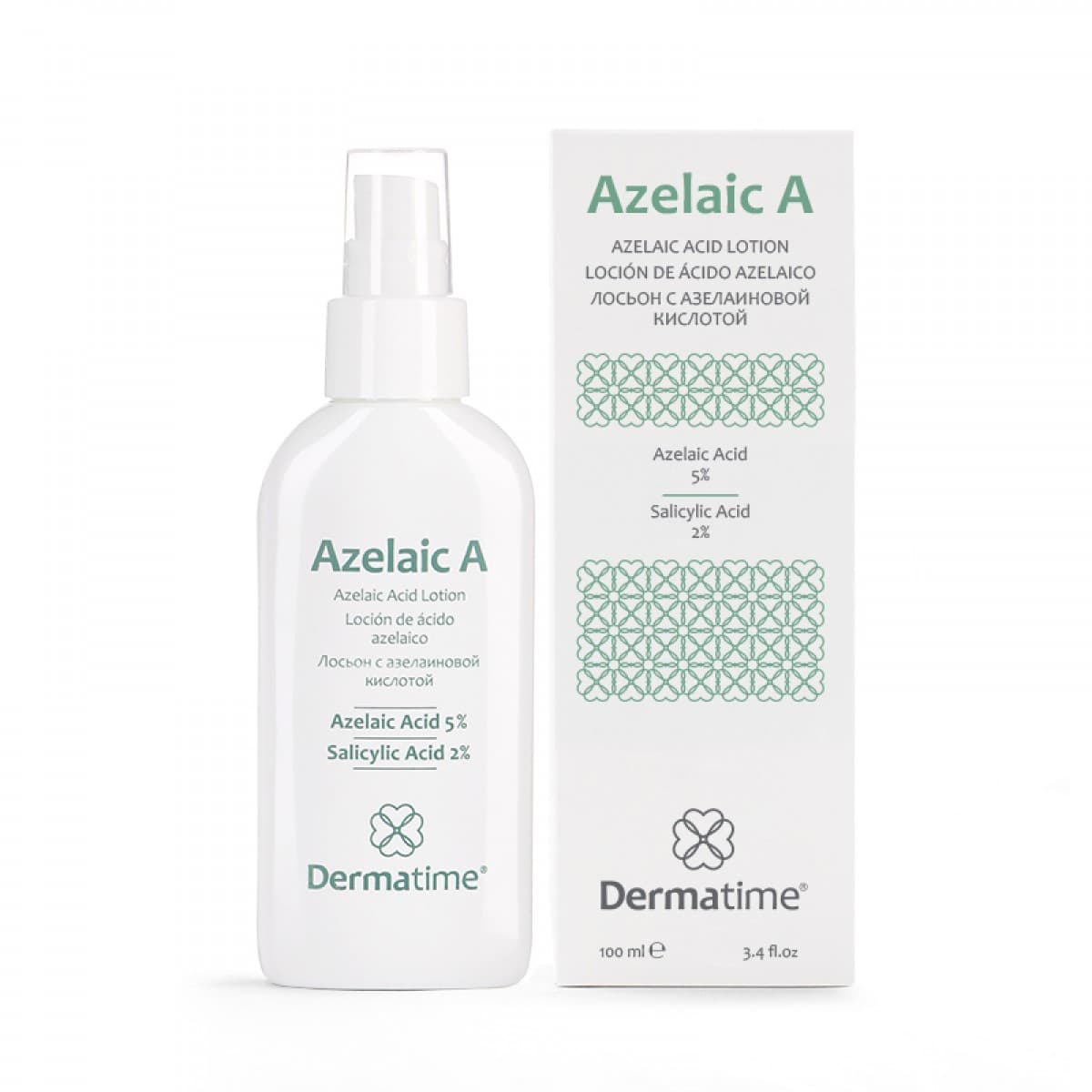 Лосьон с азелаиновой кислотой Azelaic A Dermatime