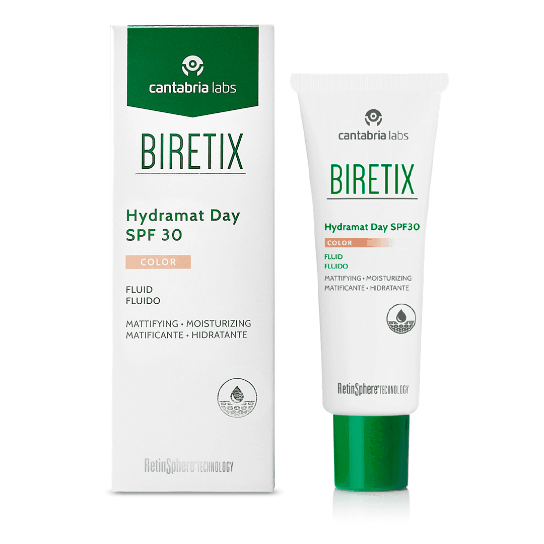 Флюид увлажняющий с тоном SPF30 Hydramat Day Color SPF30 BiRetix