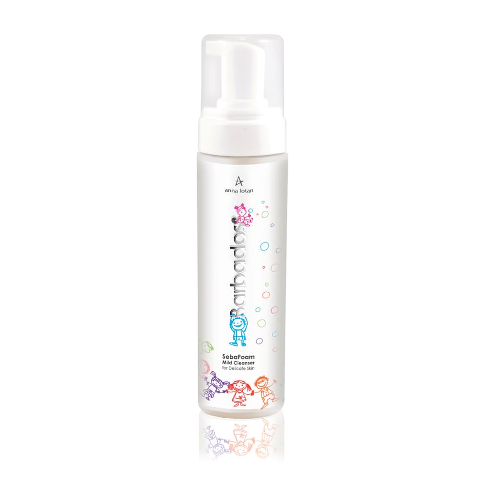 Нежная очищающая пенка для деликатной кожи Себа Фоам SebaFoam Mild Cleanser Barbados Anna Lotan