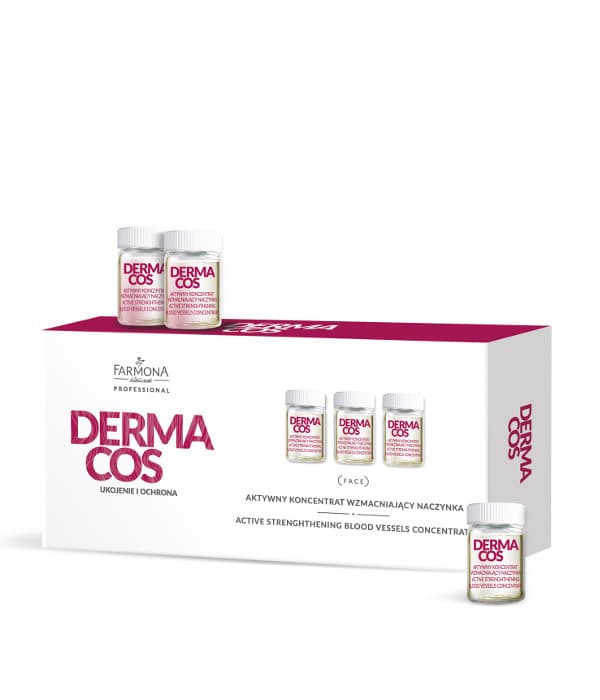 Активный концентрат укрепляющий сосуды DERMACOS Farmona 10*