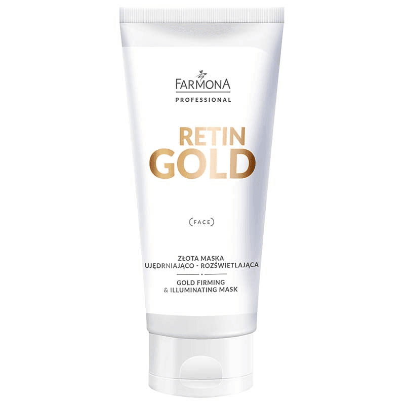 Золотая маска придающая упругость и осветляющая RETIN GOLD Farmona Professional