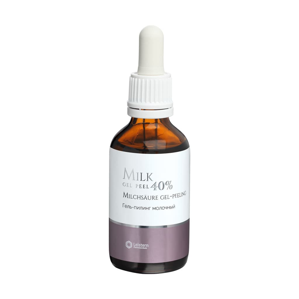 Гель-пилинг молочный 40 %, рН 2.0 Milk Gel Peel Leistern Cosmetics