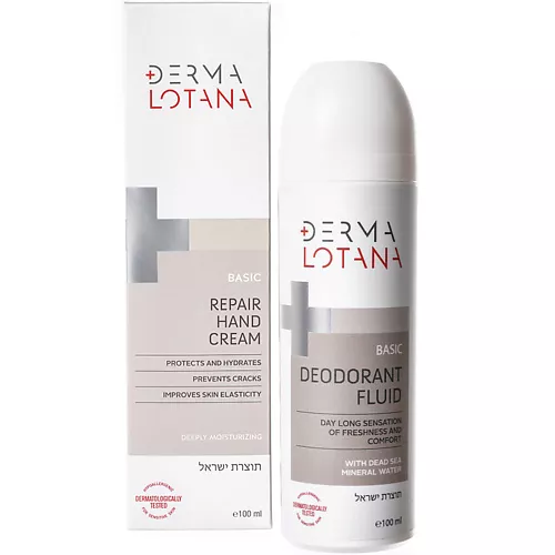 Шариковый дезодорант-антиперспирант Derma Lotana с минералами Мертвого моря Anna Lotan