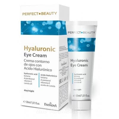 Крем с гиалуроновой кислотой вокруг глаз на день/ночь PERFECT BEAUTY Farmona