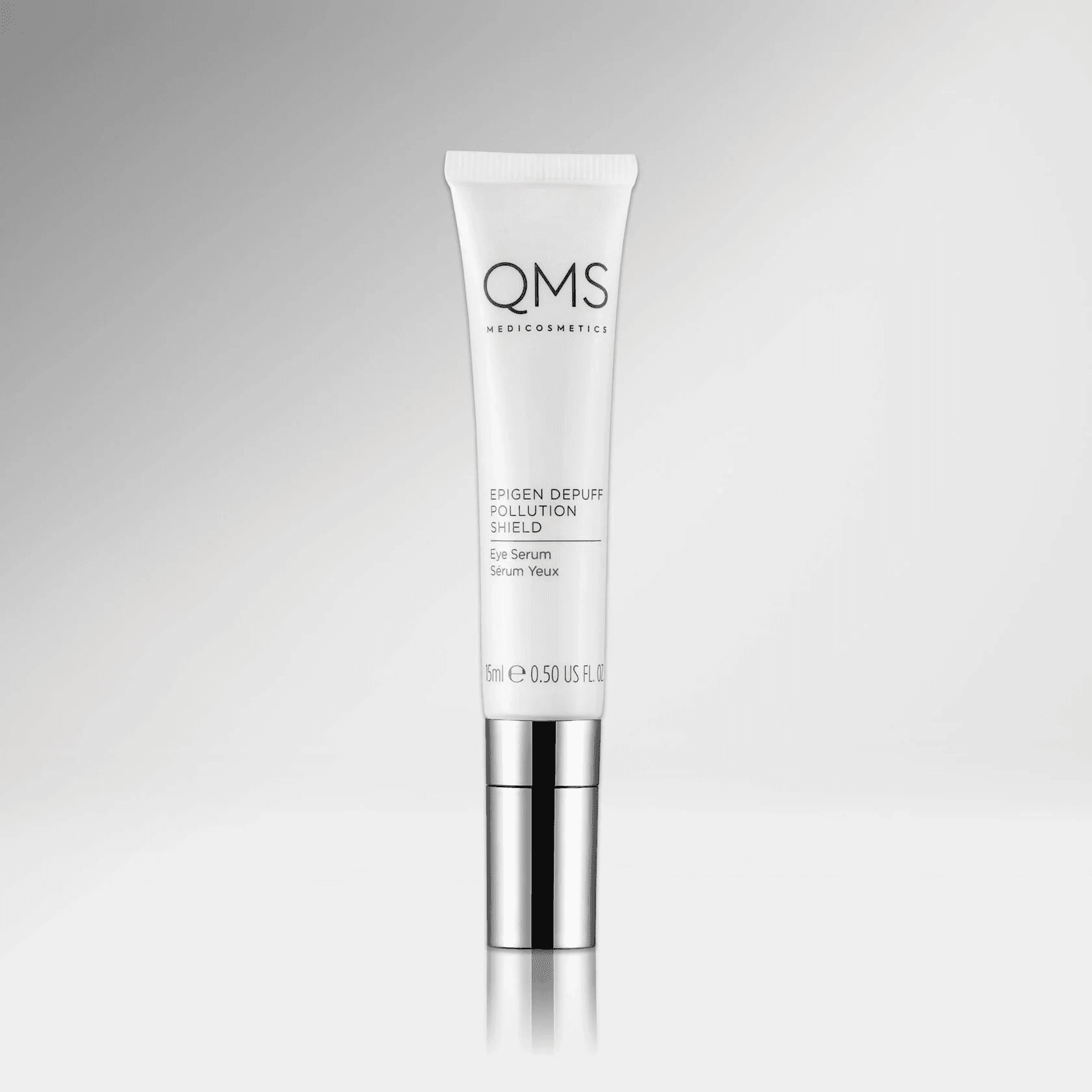 Крем-сыворотка против отечности для глаз QMS