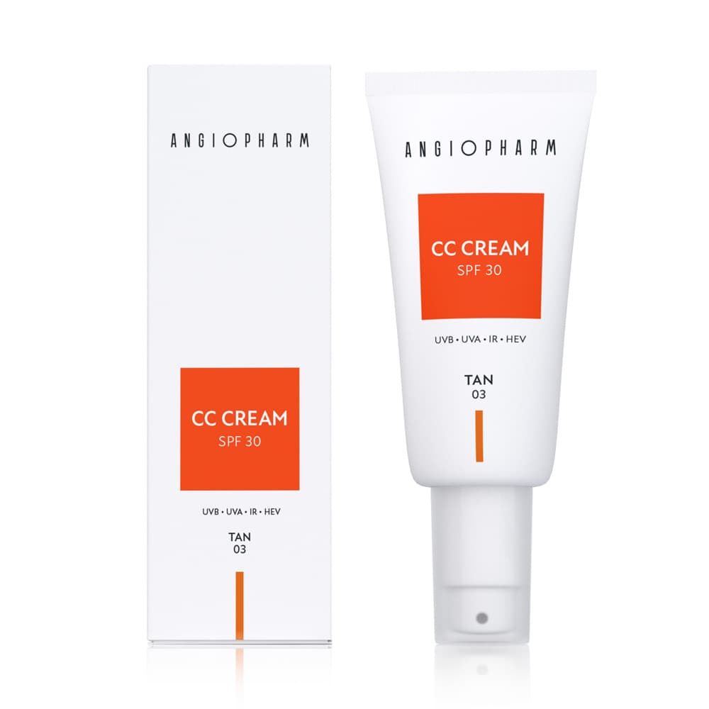 CC крем SPF 30 Tan 03 Ангиофарм