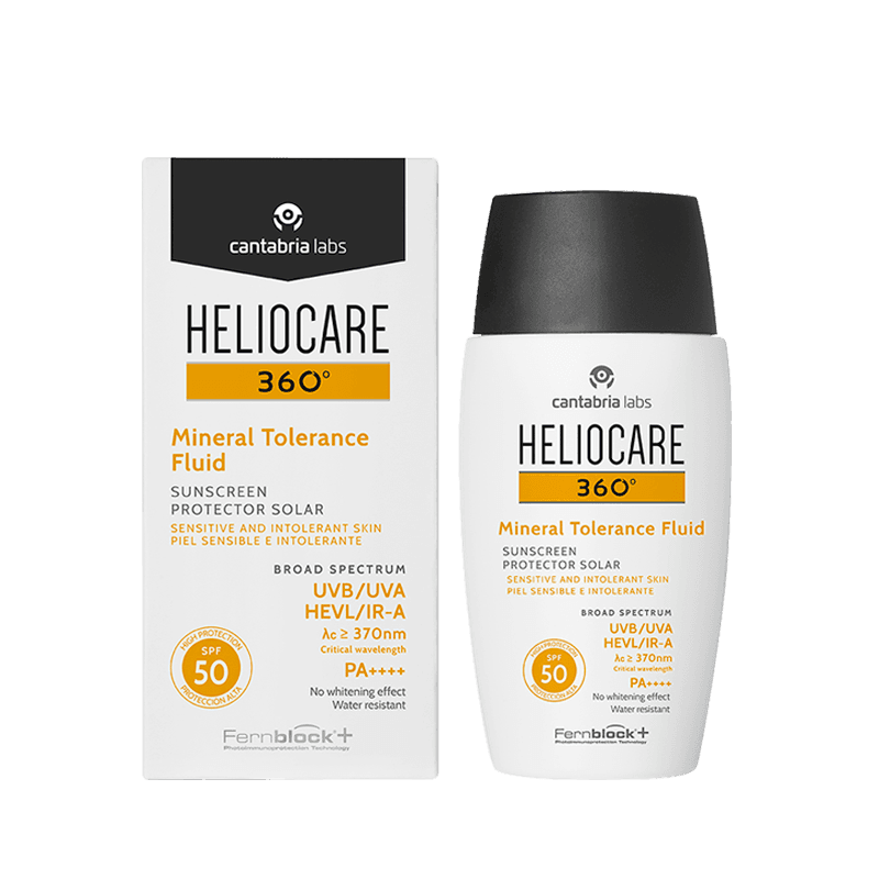 Солнцезащитный минеральный флюид с SPF 50+ для чувствительной кожи HELIOCARE 360