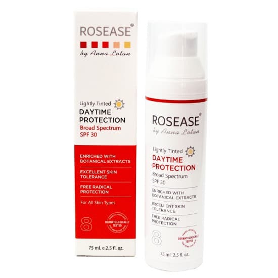 Защитная эмульсия с широким спектром SPF 30 Легкий тон Lightly Tinted Daytime Protection Broad Spectrum SPF 30 Rosease Anna Lotan