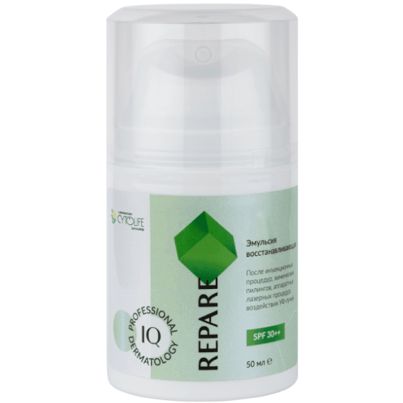 Эмульсия восстанавливающая Repare SPF 30++ IQ Dermatology Laboratory Cytolife