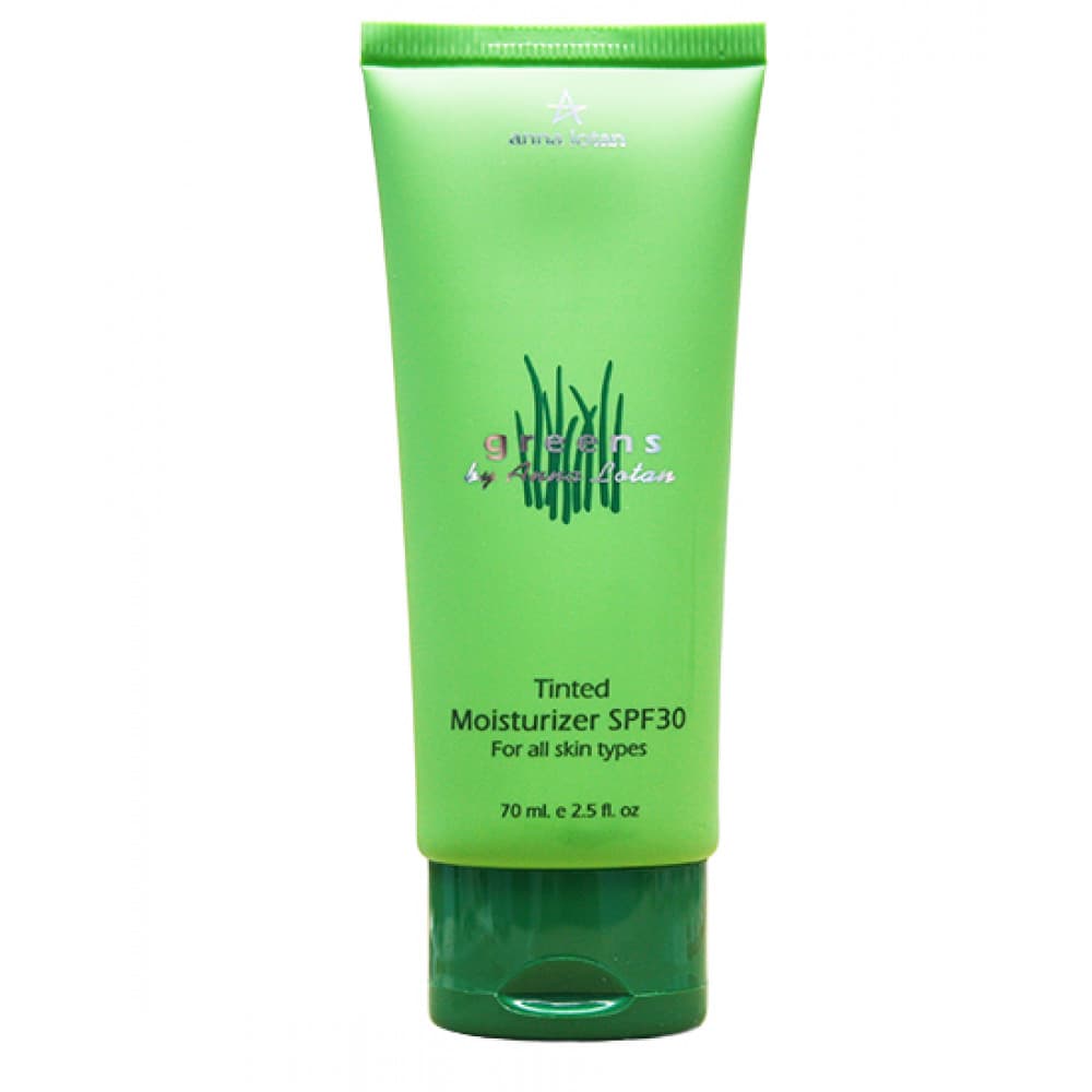 ГРИНС Камелия увлажняющий дневной тональный крем с SPF 30 Tinted Moisturizer Greens Anna Lotan