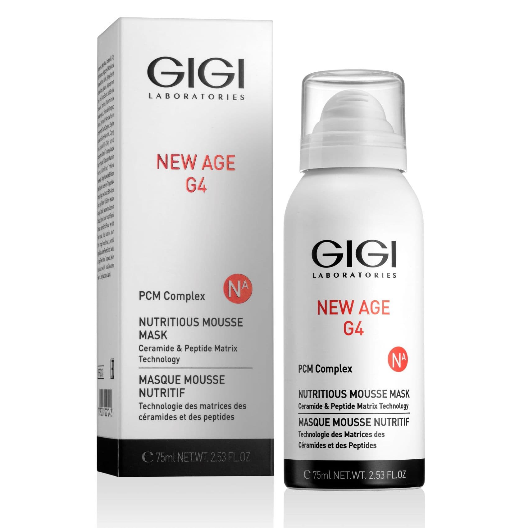 Маска-мусс экспресс увлажнение New Age G4 Nutritious Mousse Mask GiGi