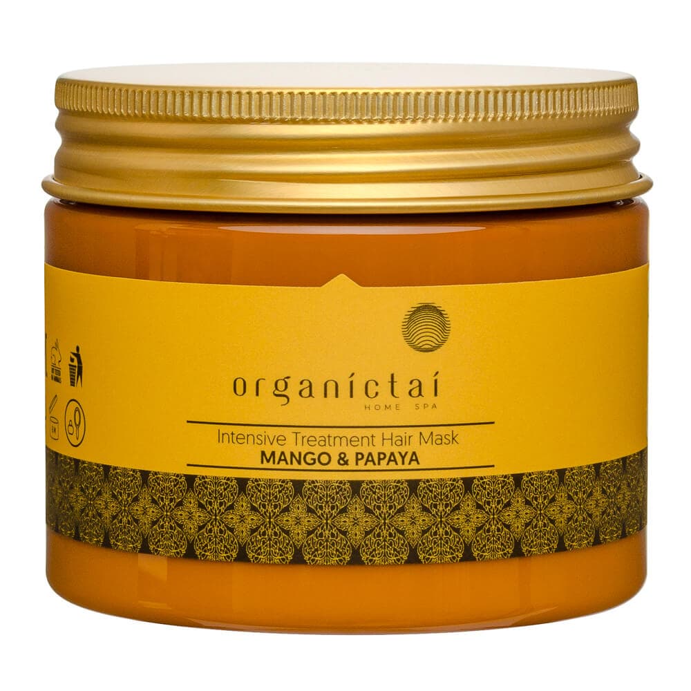Восстанавливающая маска для волос МАНГО И ПАПАЙЯ OrganicTai