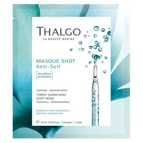 SOURCE MARINE Thirst Quenching Shot Mask Интенсивно увлажняющая экспресс-маска Морской источник