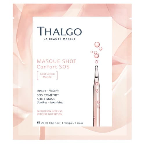 Thalgo SOS Comfort Shot Экспресс-маска успокаивающая и восстанавливающая с комплексом Cold Cream Marine 1 шт
