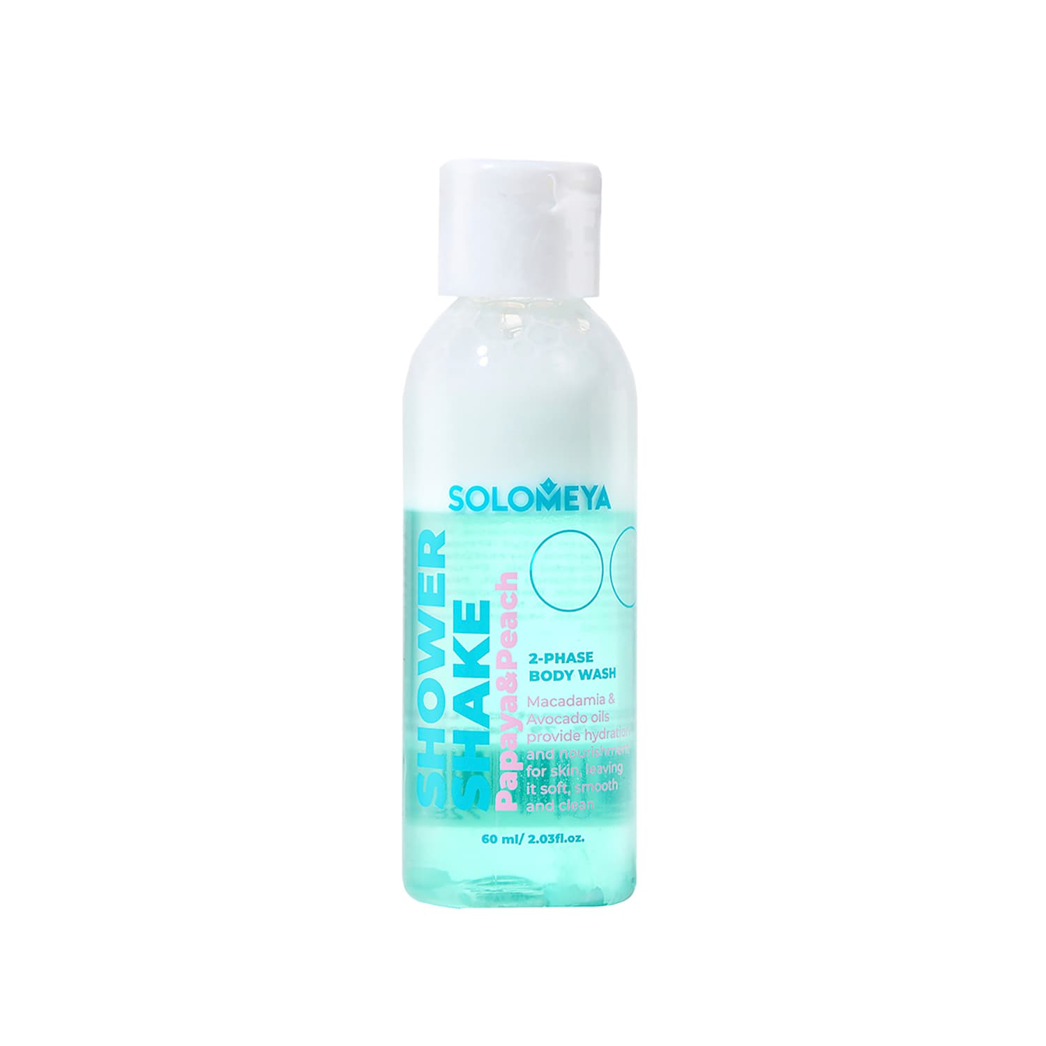 Shower Shake Papaya&Peach Mini Гель-шейк для душа Папая и персик мини