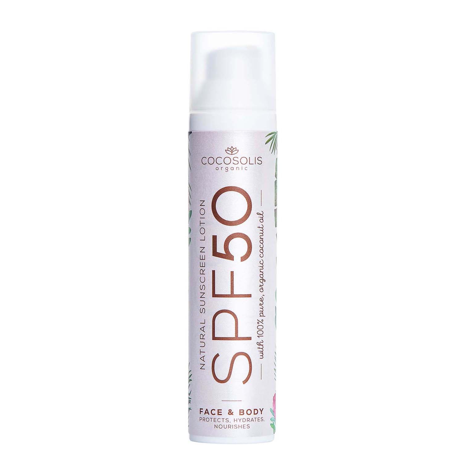 NATURAL SUNSCREEN LOTION SPF 50 Лосьон солнцезащитный для лица и тела SPF50