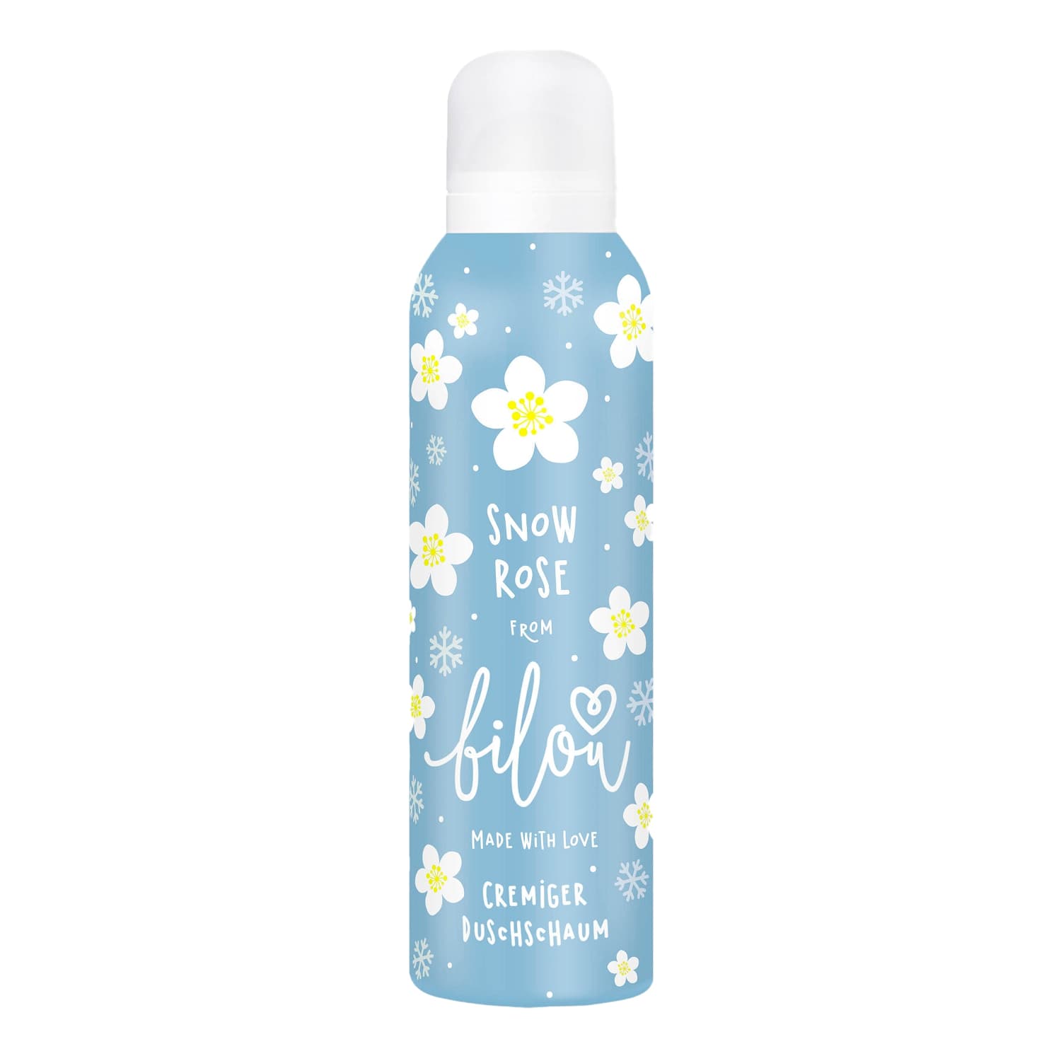 Snow Rose Пенка для душа с ароматом заснеженных цветов