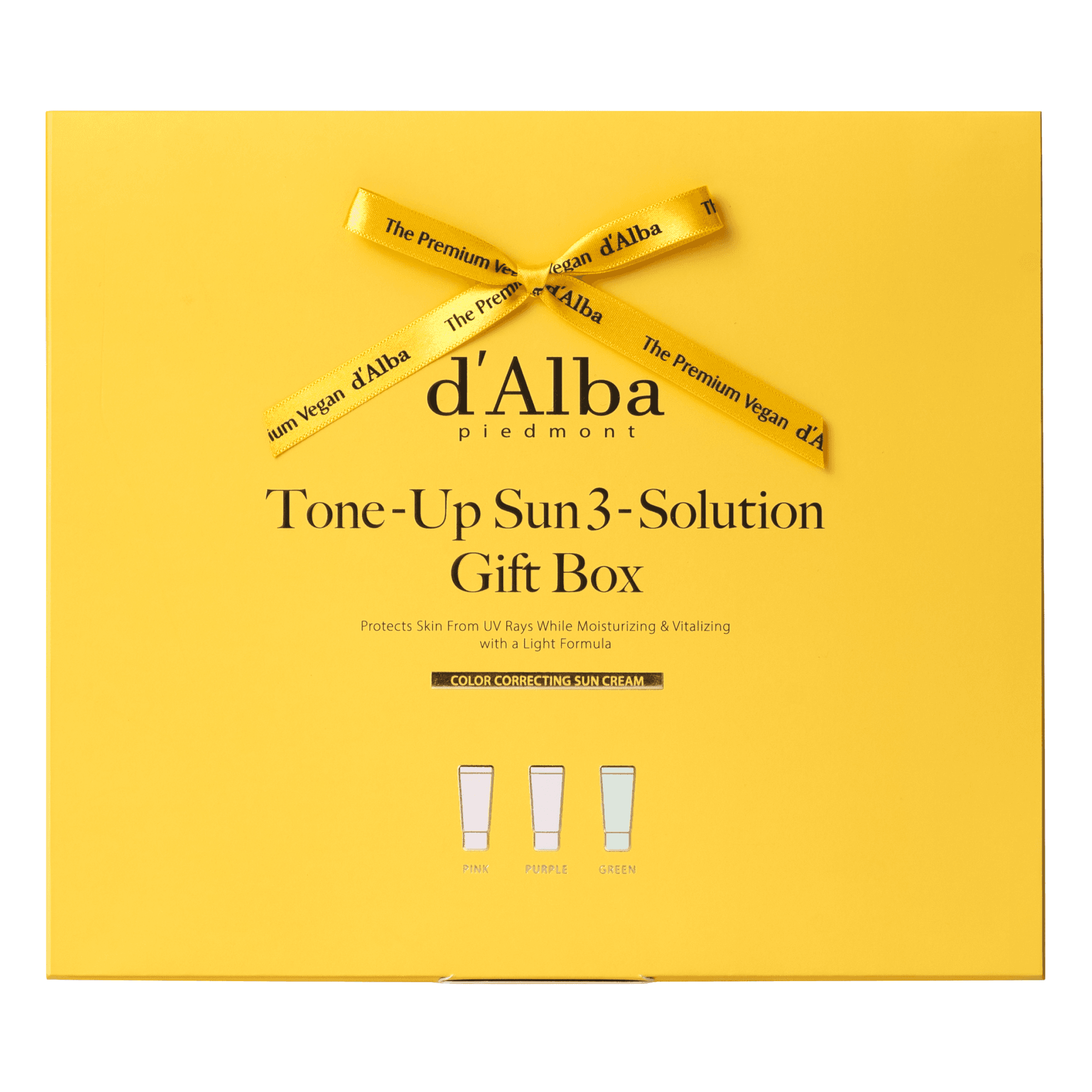 Tone-up Sun 3 Solution Gift Box Мини набор солнцезащитных кремов с тон-ап эффектом