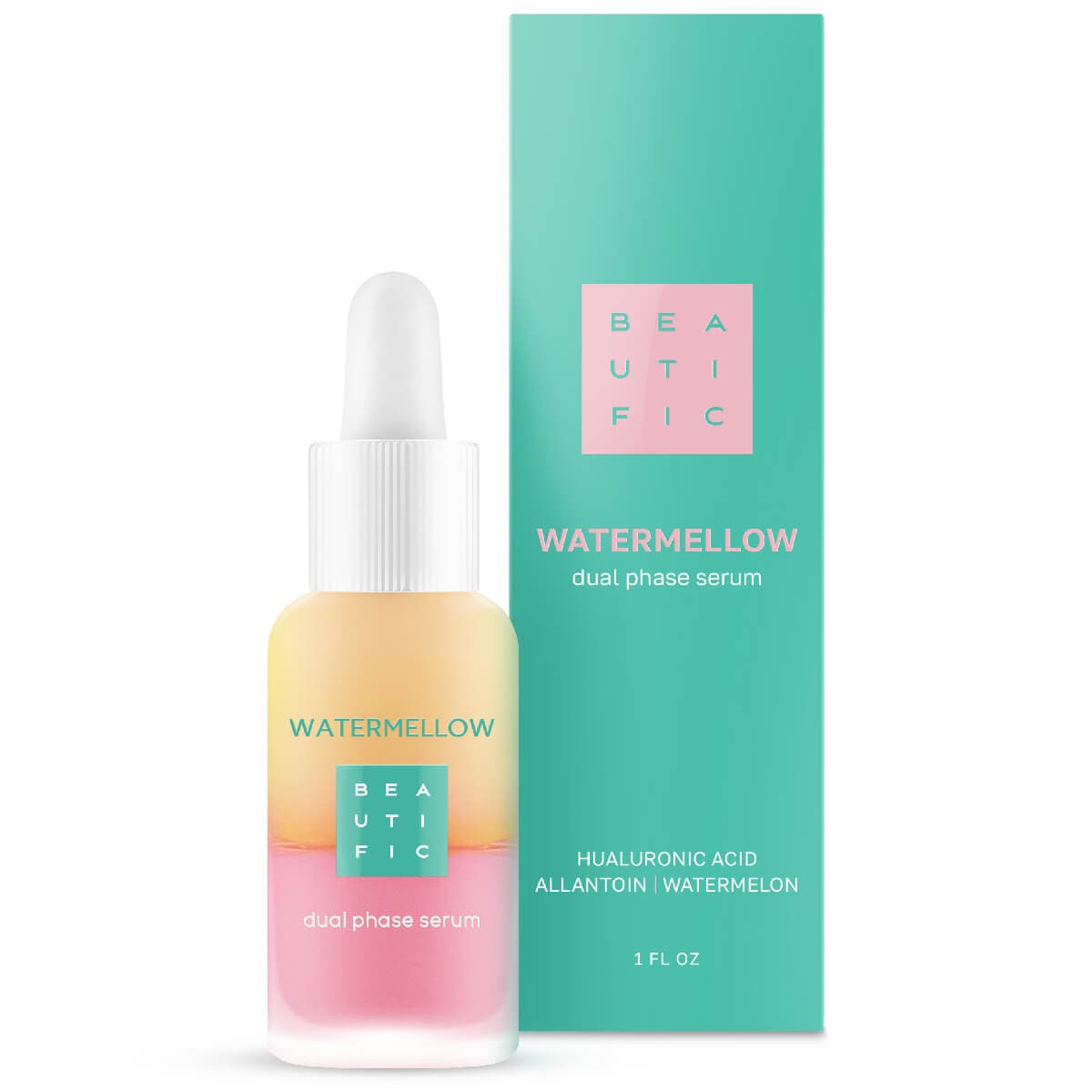 WATERMELLOW Двухфазная сыворотка для лица c экстрактом арбуза, , BEAUTIFIC