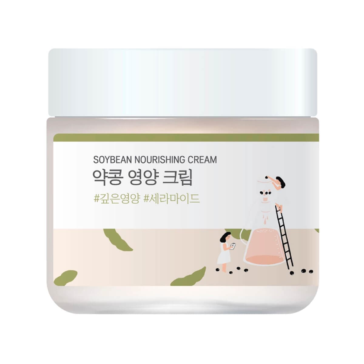 Питательный крем с чёрной соей Round Lab Soybean Nourishing Cream, ROUND LAB