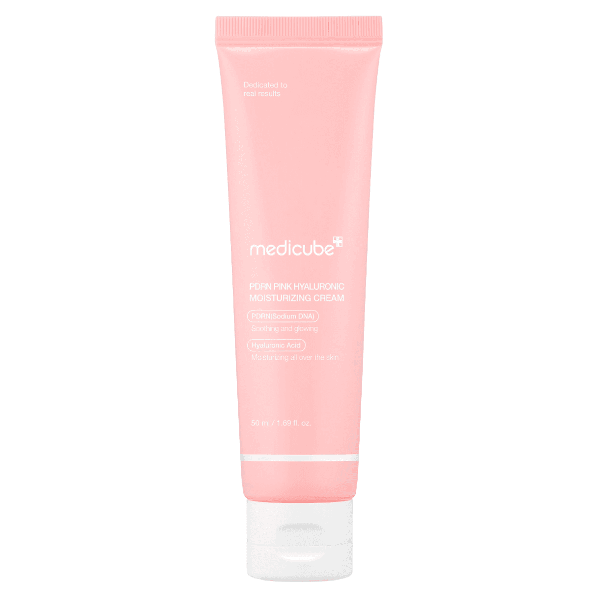 Пептидный крем с гиалуроновой кислотой и PDRN Pink Hyaluronic Moisturizing Cream, , Medicube