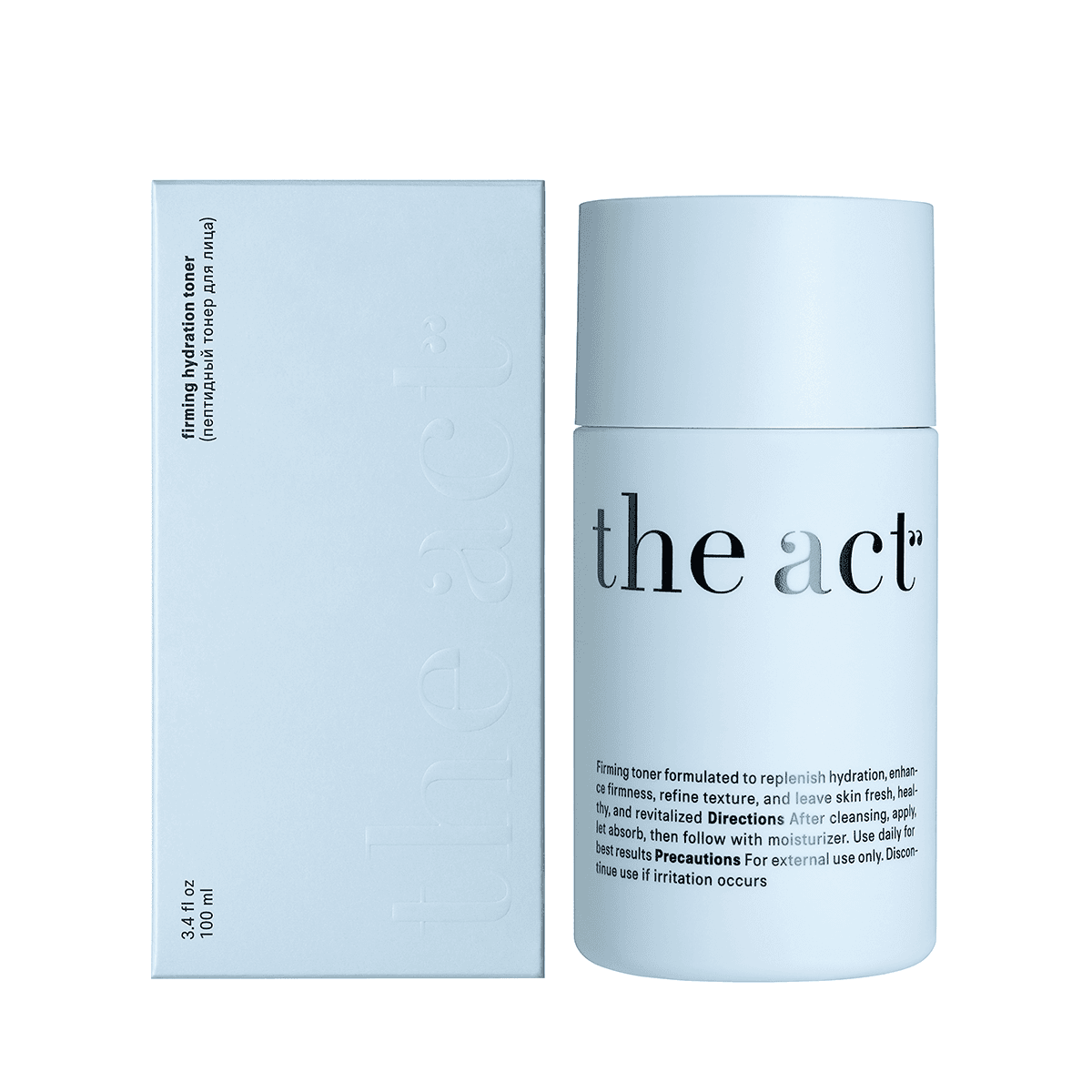 Пептидный тонер для лица firming hydration toner, , The Act