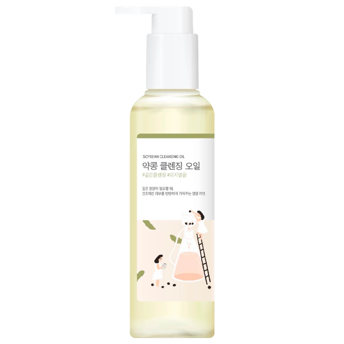 Питательное гидрофильное масло на основе соевых бобов Soybean Cleansing Oil, , ROUND LAB