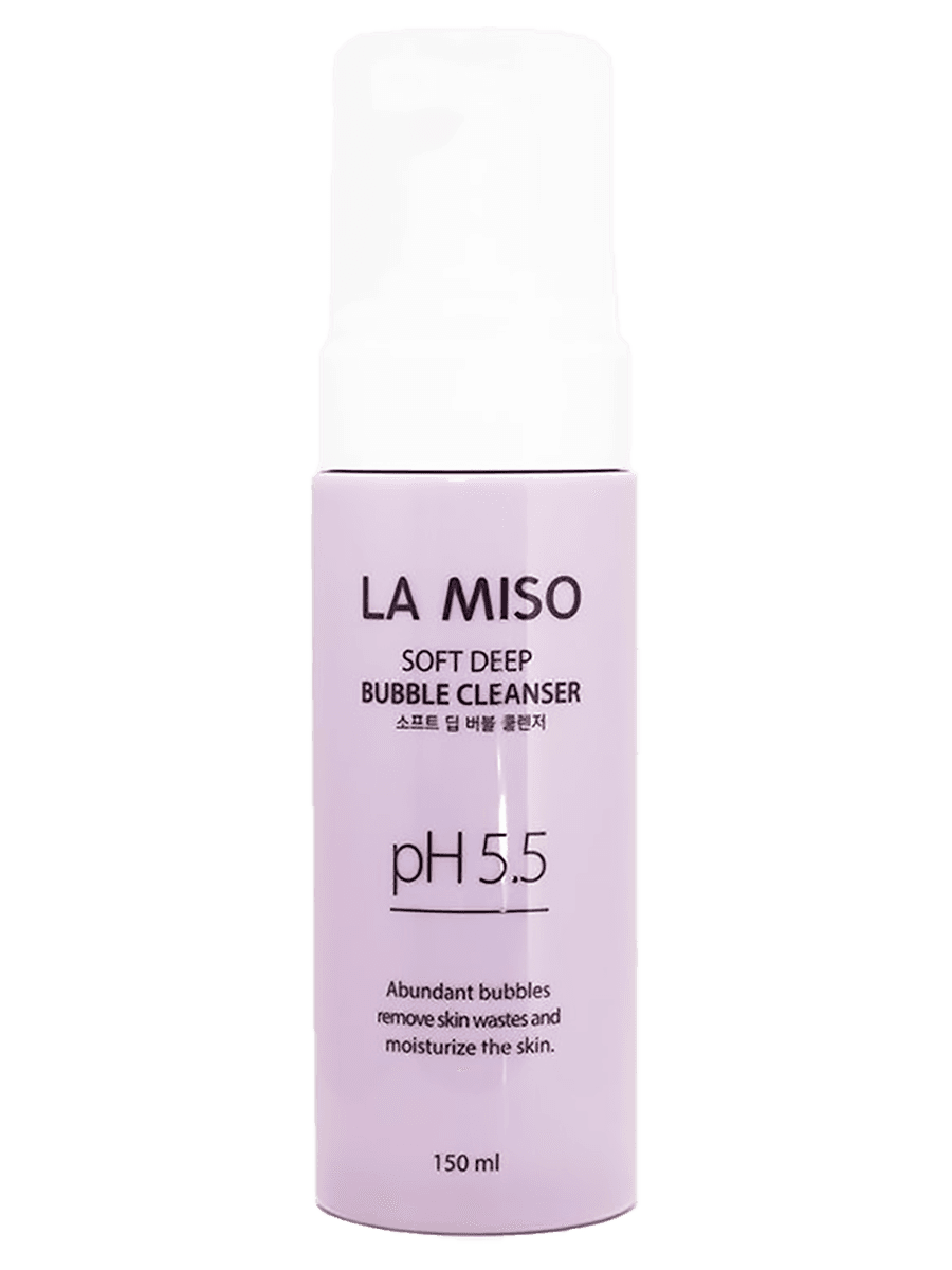 Мягкая кислородная пенка для глубокого очищения pH 5.5, , La Miso