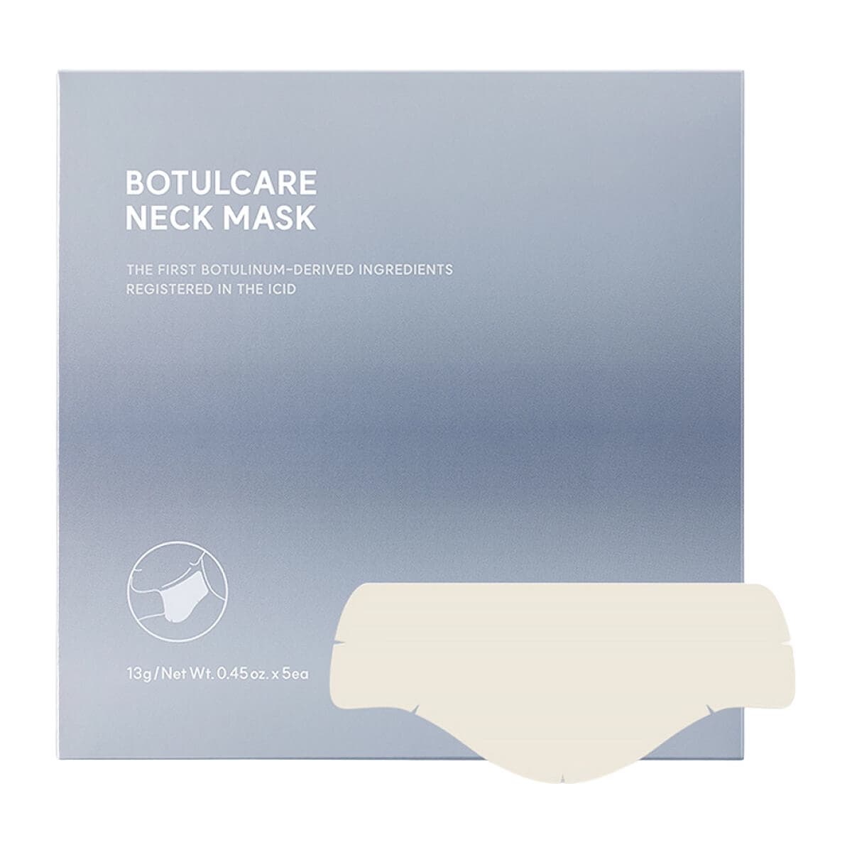 Гидрогелевая маска для шеи с ботулиническим полипептидом и PDRN Botulecare Neck Mask, , AROCELL