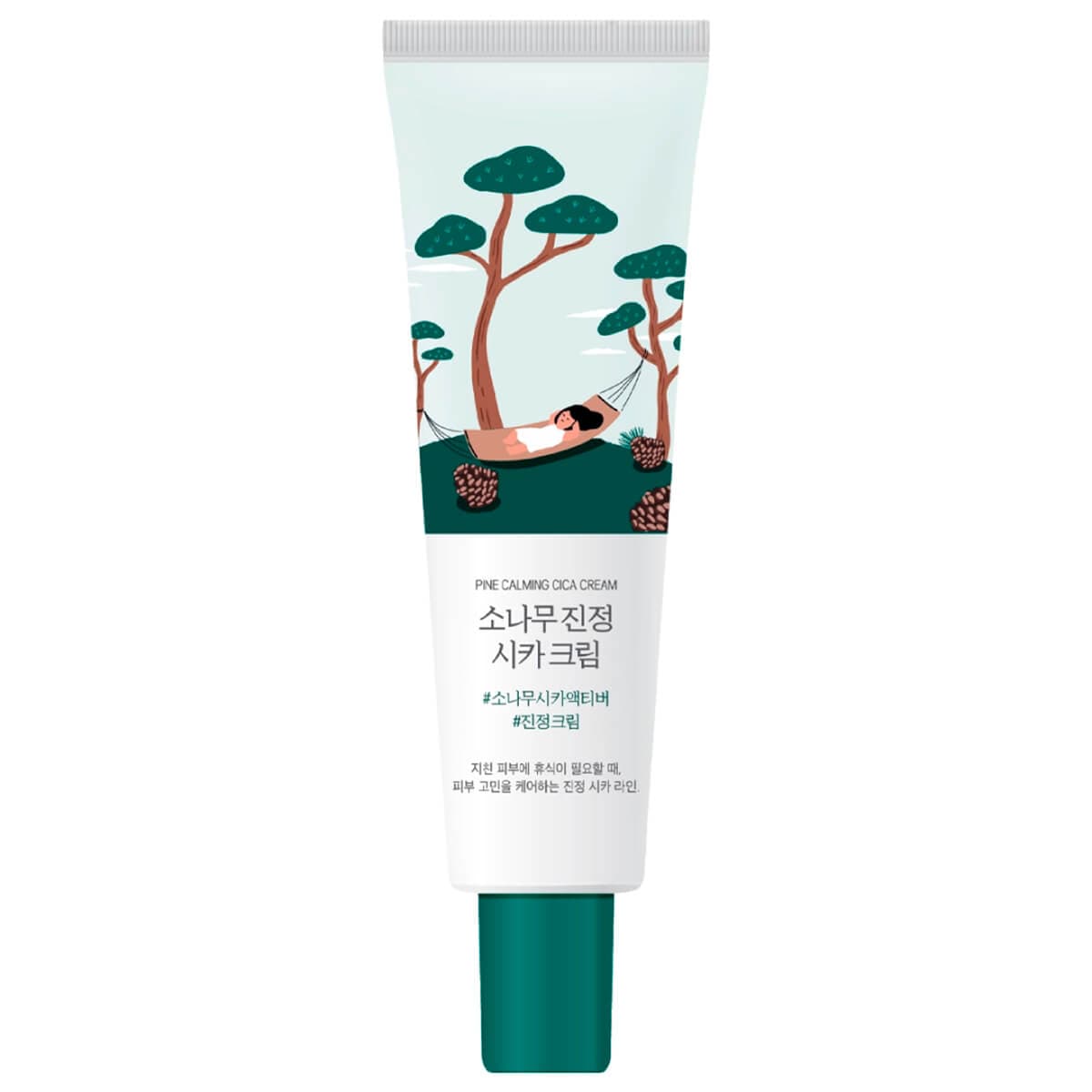 Крем с экстрактами сосны и центеллы для проблемной кожи Pine Calming Cica Cream, , ROUND LAB