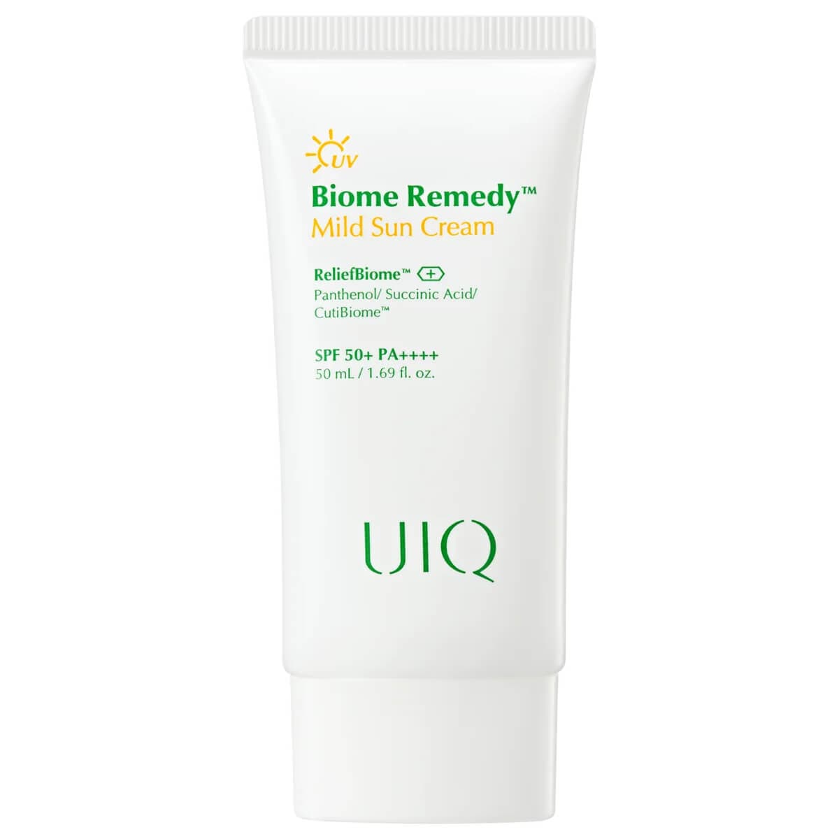 Успокаивающий крем против фотостарения с Biome Remedy mild sun cream (Physical Sunscreen) , , UIQ
