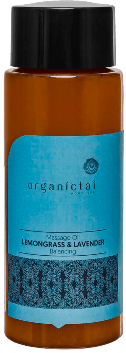 Массажное масло ЛЕМОНГРАСС и ЛАВАНДА балансирующее, , OrganicTai