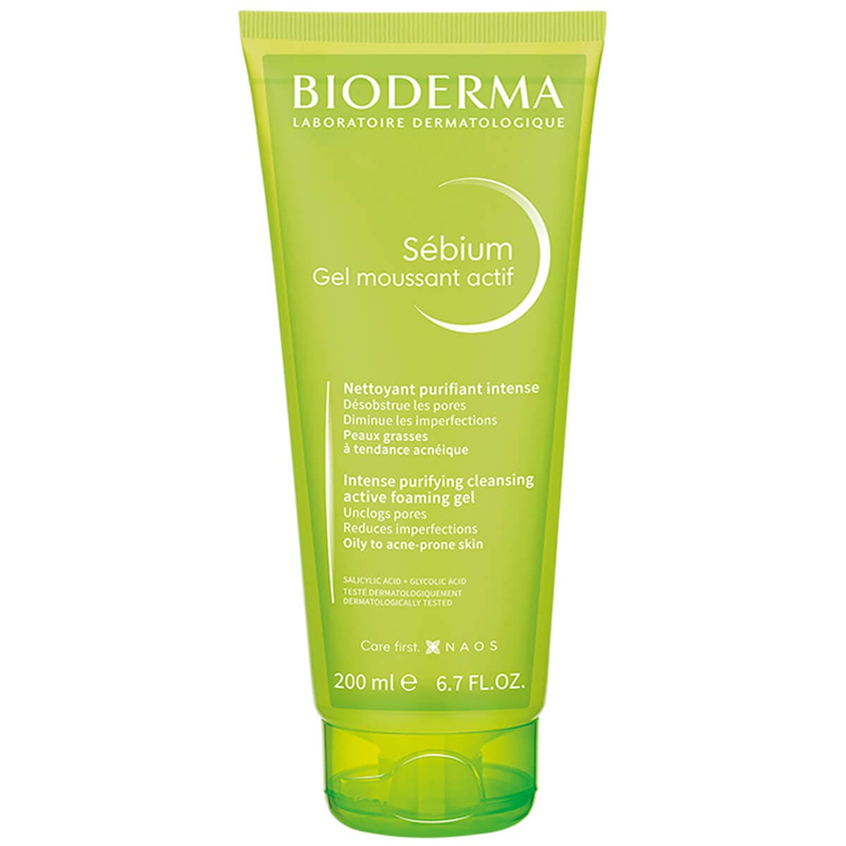Sébium Гель Актив для умывания жирной кожи, склонной к акне, , Bioderma