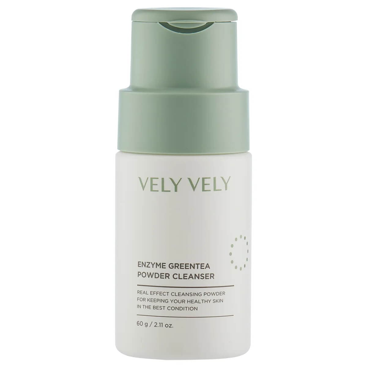 Энзимная пудра для умывания с зеленым чаем Enzyme Greentea Powder Cleanser, , Vely Vely