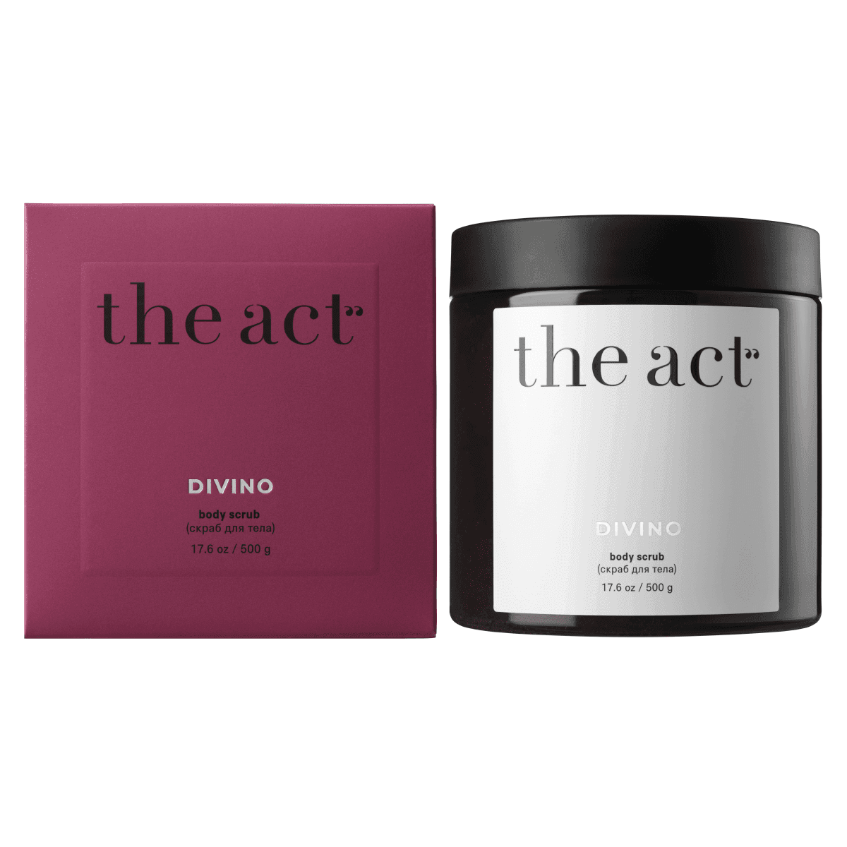 Скраб для тела винный, , The Act