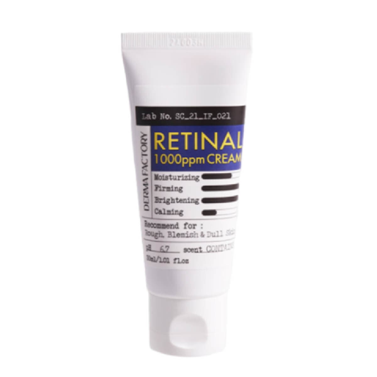 Крем для лица концентрированный с ретиналем - Retinal 1000ppm cream, , Derma Factory