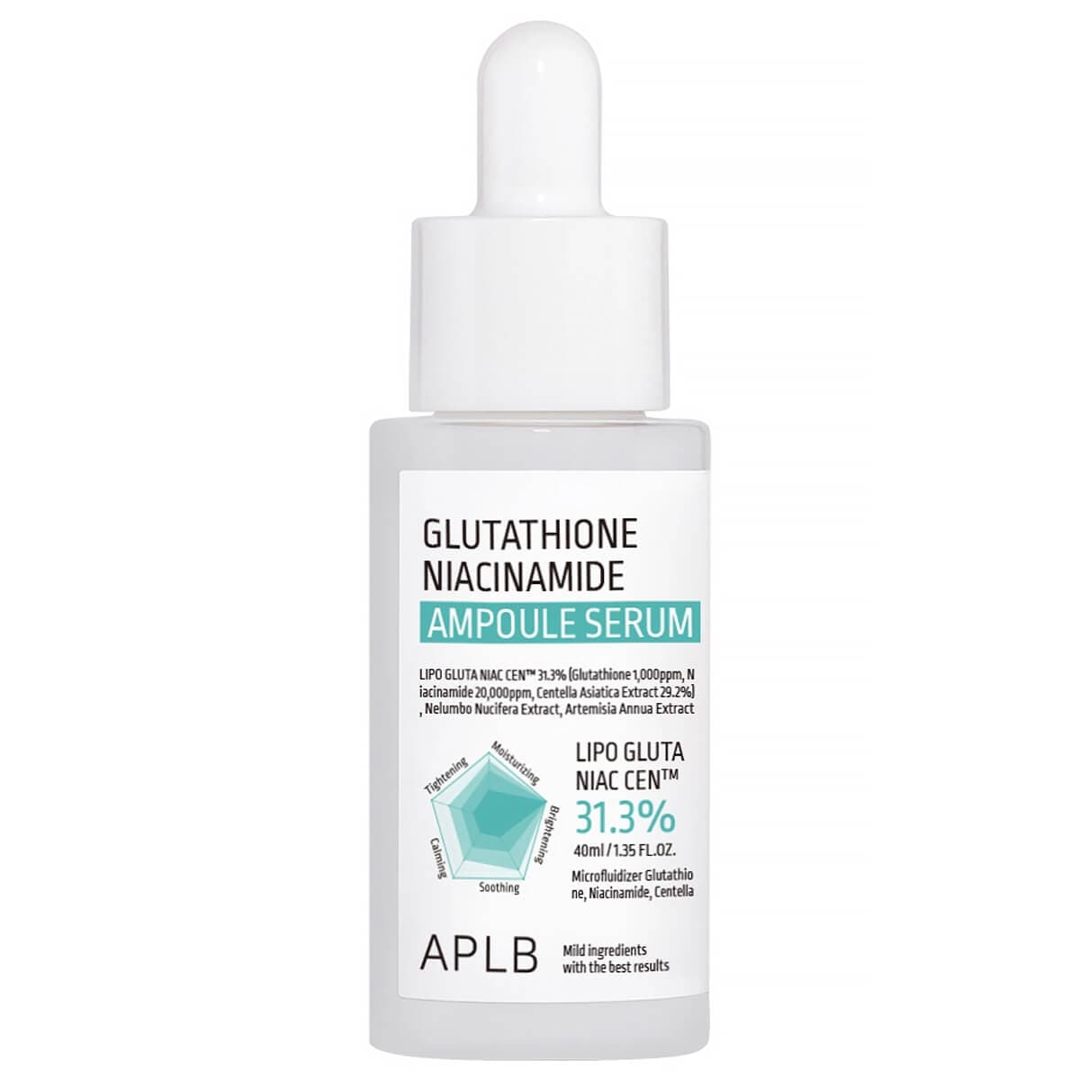 Ампульная сыворотка с глутатионом и ниацинамидом Glutathione Niacinamide Ampoule Serum, , APLB