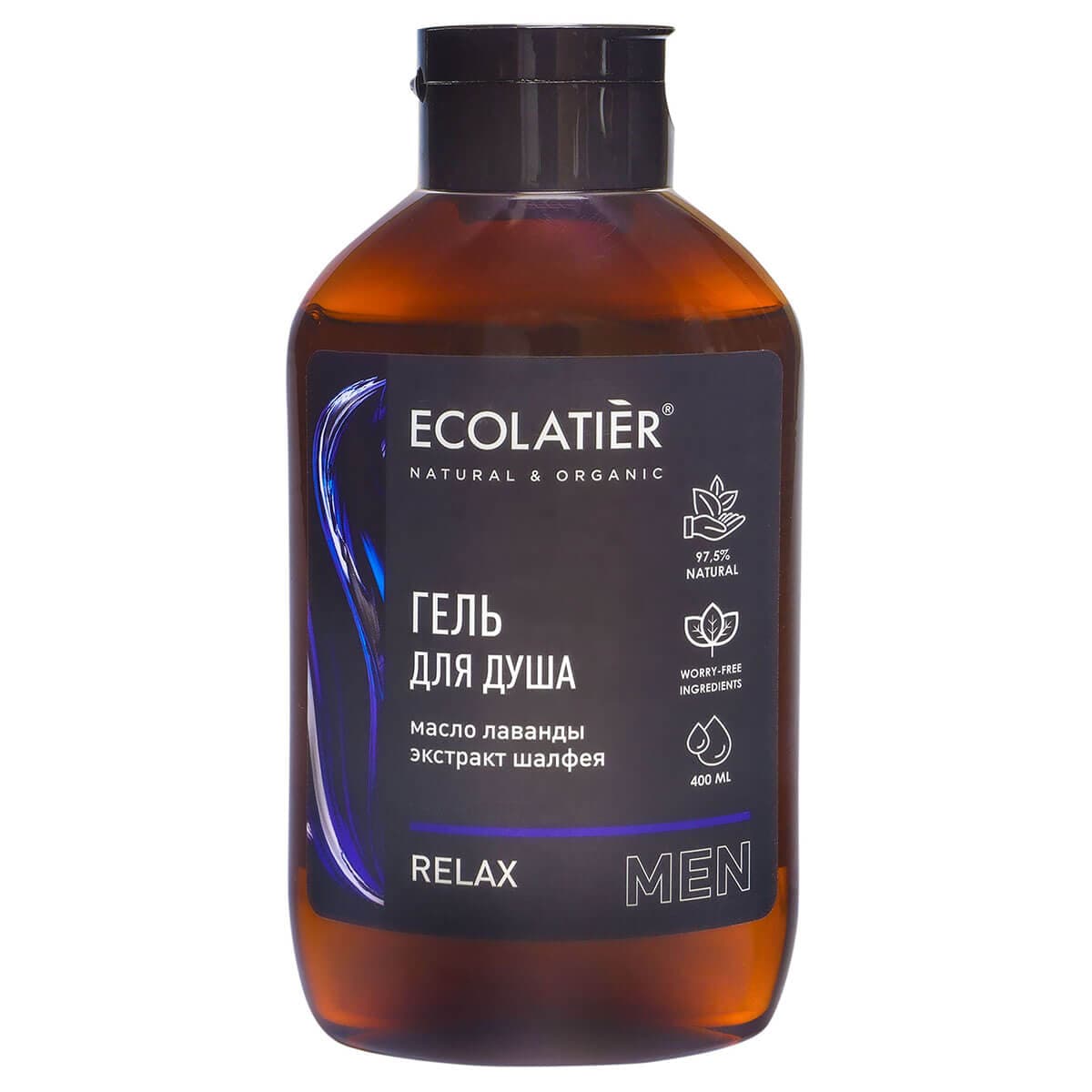 Гель для душа мужской Relax, , Ecolatier