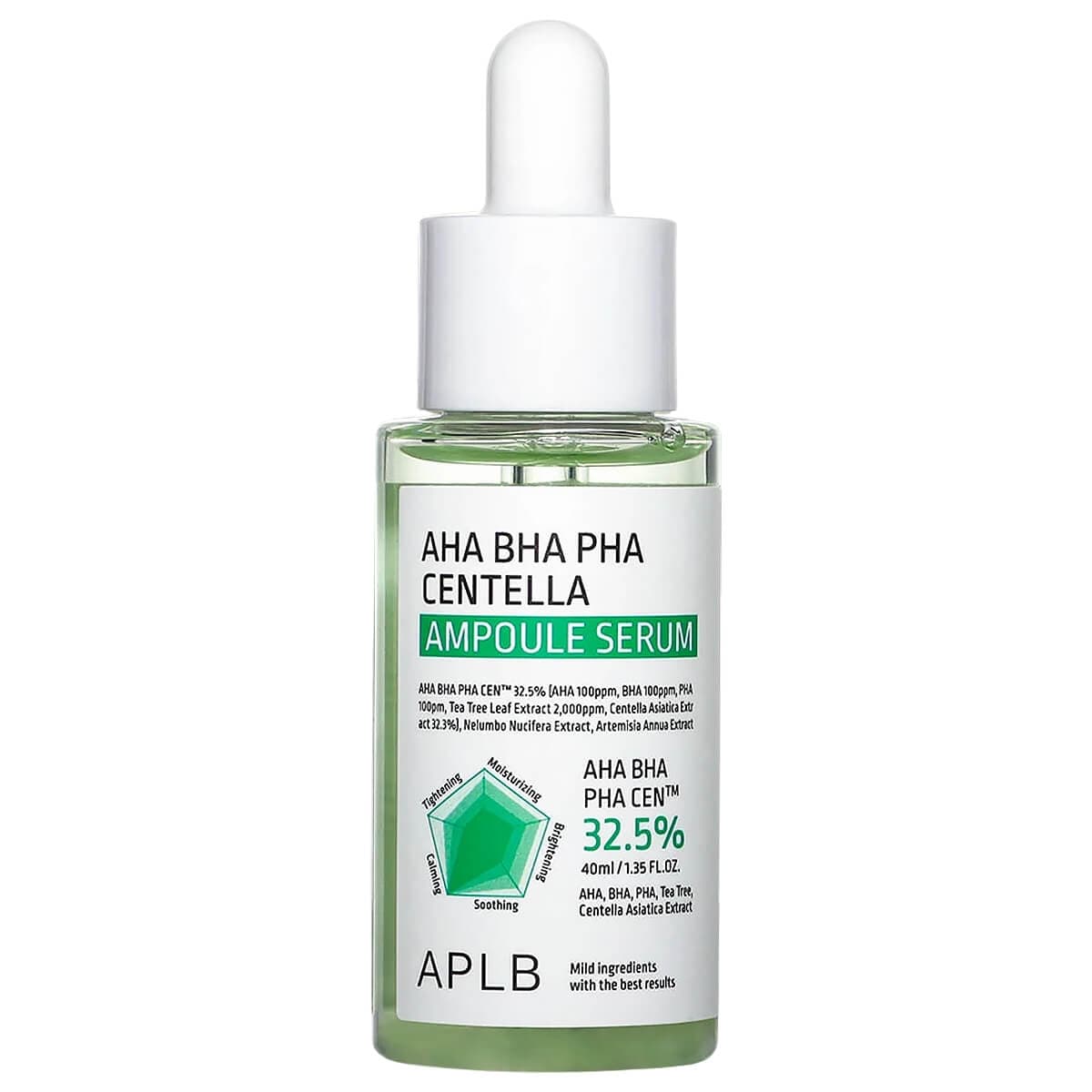 Успокаивающая ампульная сыворотка с центеллой AHA BHA PHA Centella Ampoule Serum, , APLB