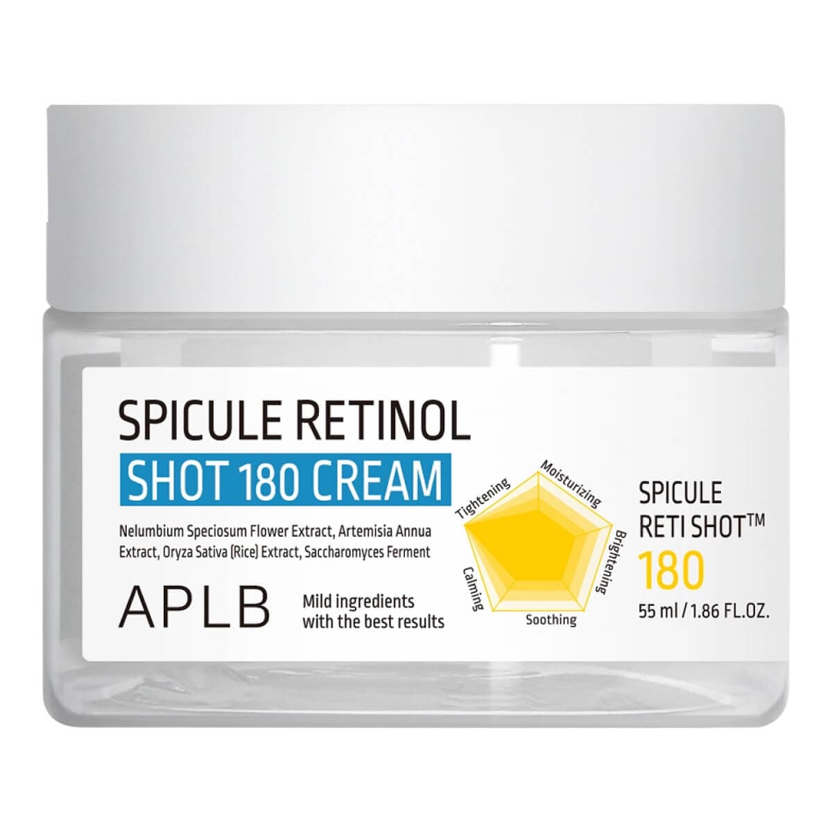 Обновляющий крем для лица со спикулами и ретинолом Spicule Retinol Shot 180 Cream, , APLB