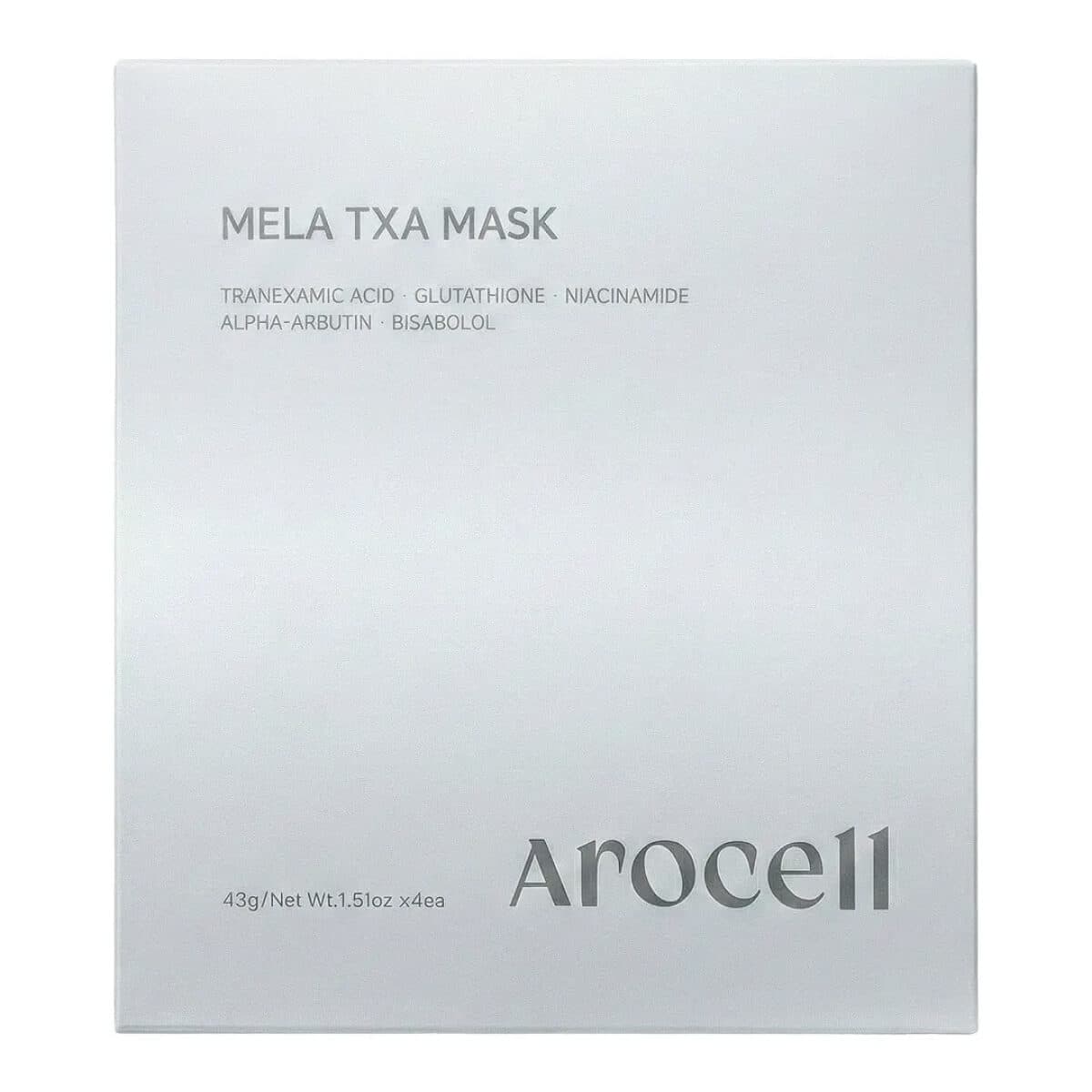 Гидрогелевая маска с транексамовой кислотой, глутатионом * 43г, AROCELL